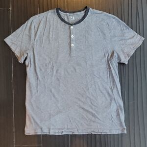 Gray Henley Men's Gap Shirt